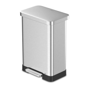 Qualiazero 75L / 20 Gallon Rectangular Step Can  |  Kitchen Trash Cans Kitchen Storage Kitchen Trash Cans