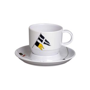 Regata Tea Cup & Saucer – Set of 6  |  Cups Cups Cups