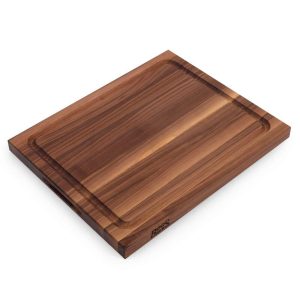 Reversible 21″ Au Jus Carving Cutting Board with Juice Groove, Walnut – 15  |  Cutting Boards Cutting Boards Brown