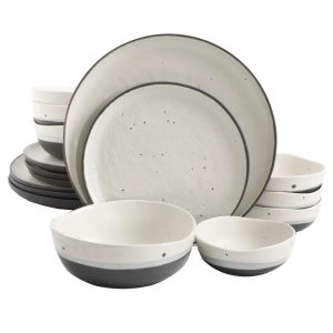 Rhinebeck 16-Piece Double Bowl Dinnerware Set  |  Dinnerware Sets Dinnerware Dinnerware Sets