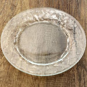 ROCHER Glass Dinner Plates  |  Plates Dinnerware Clear