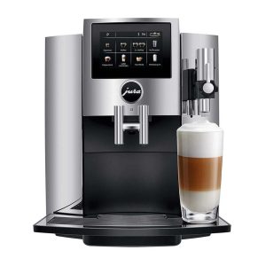 S8 15212 Automatic Coffee Machine with PEP (Chrome)  |  Coffee Makers Coffee & Tea Black