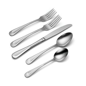 Satin Sand Dune 12 Piece Everyday Flatware Set, Service For 4  |  Flatware Dinnerware Flatware