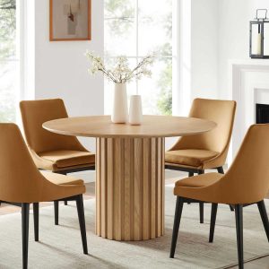 Senja 47″ Round Dining Table  |  Kitchen and Dining Tables Kitchen & Dining Tables Kitchen & Dining Tables