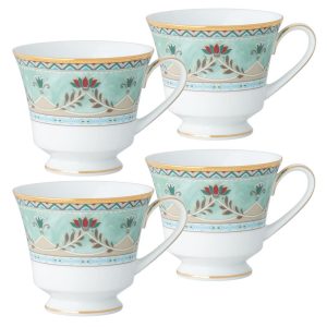 Serene Garden Set Of 4 Tea Cups, 8 Oz.  |  Cups Cups Cups