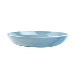 Shell Bisque Pasta Bowls- Set of 4  |  Bowls Bowls Blue, Grey, Navy, Pink, White