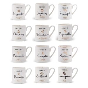 Signs of Destiny 13oz Bone China Large Mug  |  Mugs Dinnerware Mugs