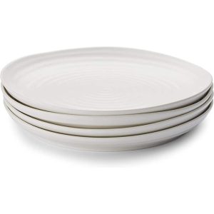 Sophie Conran Coupe Dinner Plates Set of 4  |  Plates Dinnerware Plates