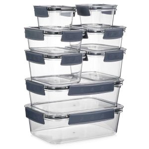 Sorbus Airtight Food Storage Containers with Lids – BPA Free, Leak Proof for Store Leftovers, Meal Prep – 16 Piece  |  Food Storage Containers Food Storage Containers Food Storage Containers