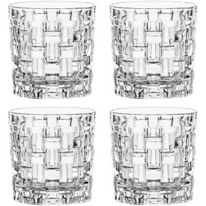 Spiegelau and Nachtmann Set of 4 Bossa Nova SOF Glasses – 8.88 oz.  |  Drinking Glasses Dinnerware Clear