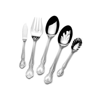 St. James Napoleon Bead 18/10 Stainless Steel 65-Piece Flatware Set  |  Flatware Dinnerware Flatware