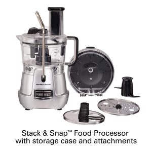 Stack & Snap 8-cup Food Processor with Bowl Scraper  |  Food Processors Food Processors Food Processors