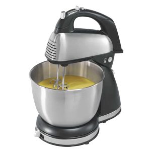 Stainless 6 Speed Hand and Stand Mixer  |  Mixers Kitchen Appliances Mixers