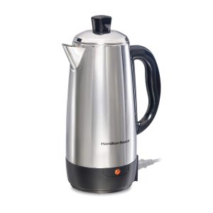 Stainless Steel 12 Cup Percolator  |  Coffee Makers Coffee & Tea Coffee Makers