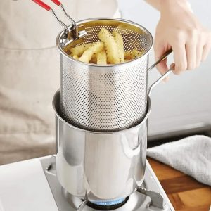 Stainless Steel Frying pot  |  Food Processors Food Processors Clear