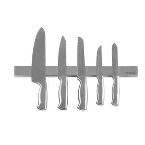 Stainless Steel Magnetic Knife Strip 15 Inch – Silver  |  Cutlery Cutlery Cutlery