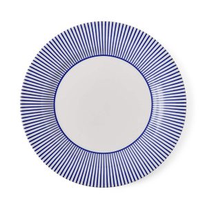 Steccato Plate  |  Plates Dinnerware Blue, White