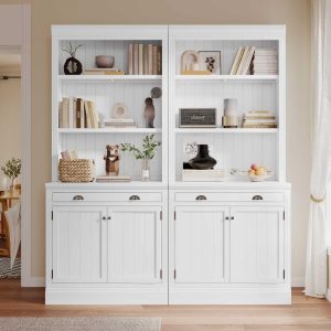 Storage Cabinets,Set of 2  |  Pantry Cabinets Kitchen Furniture Pantry Cabinets