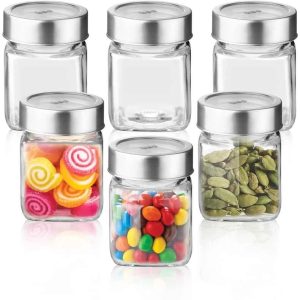 Storage Glass Jar  |  Kitchen Canisters Kitchen Canisters Clear