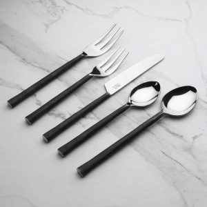 Sundance Burnt Black 20-piece Flatware Set  |  Flatware Dinnerware Black