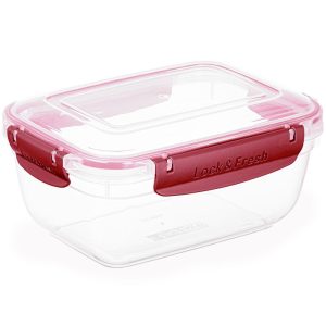 Superio Airtight Food Storage Container with Leakproof Lid  |  Food Storage Containers Food Storage Containers Blue, Green, Orange, Red, Yellow