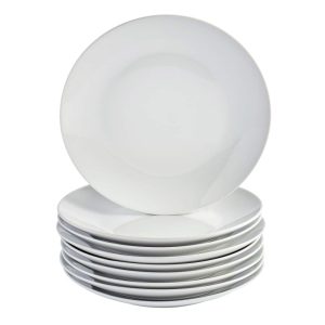 Tabletops Unlimited 8pc – 8″ Round Salad Plates Value Pack  |  Plates Dinnerware Plates