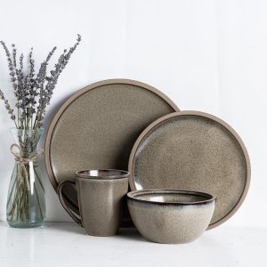 Tina Stoneware Dinnerware Set  |  Dinnerware Sets Dinnerware Blue, Green