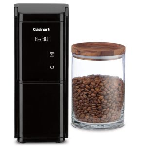 Touchscreen Burr Grinder  |  Coffee Makers Coffee & Tea Black