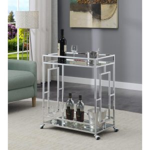 Town Square 2 Tier Bar Cart  |  Home Bars Home Bars Home Bars