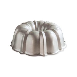 Treat 12 Cup Bundt Pan – Silver  |  Bakeware Bakeware Bakeware