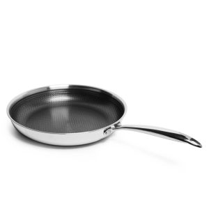 Tri-ply Stainless Steel Scratch Resistant Nonstick Frying Pan  |  Pots and Pans Pots & Pans Pots & Pans