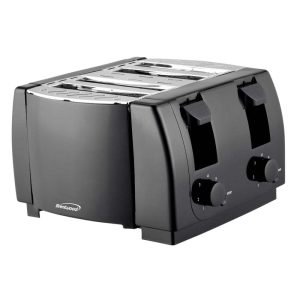 TS-285 Cool Touch 4 Slice Toaster, Black  |  Toasters Kitchen Appliances Grey