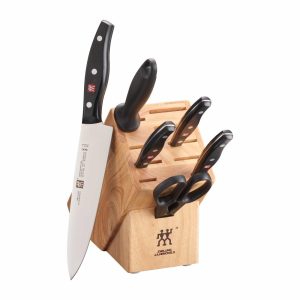 Twin  7-pc, Knife Block Set – 7-pc  |  Knife Sets Silver