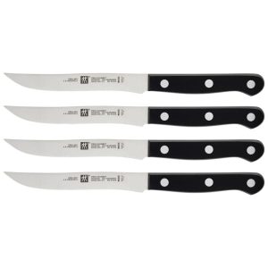 TWIN Gourmet Steak Knives Set of 4 – Stainless Steel – 4-pc  |  Cutlery Cutlery Cutlery