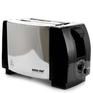 Two Slice Toaster-Stainless Steel  |  Toasters Kitchen Appliances Stainless Steel