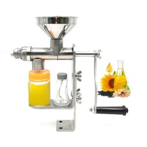 VEVOR Stainless Steel Manual Oil Press Machine for Peanut Nuts Seeds  |  Pressure Cookers Kitchen Appliances Pressure Cookers