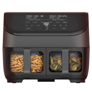 Vortex Plus XL 8-quart Dual Basket Air Fryer Oven, From the Makers of Pot, 2 Independent Frying Baskets, ClearCook Windows  |  Air Fryers Air Fryers Air Fryers