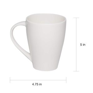 Whisper White Mug 14oz (Set of 6)  |  Mugs Dinnerware Mugs