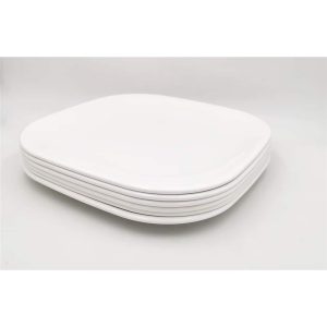 White square plates (Set of 6) – Modern & Contemporary – Square  |  Plates Dinnerware Plates