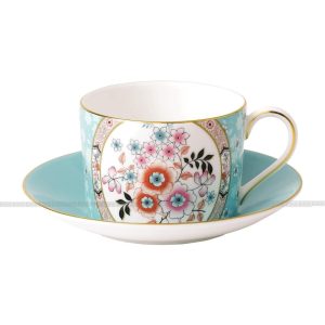 Wonderlust Camellia Teacup and Saucer Set  |  Cups Cups Cups