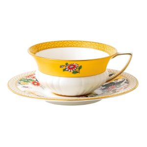 Wonderlust Primrose Teacup and Saucer Set  |  Cups Cups Cups