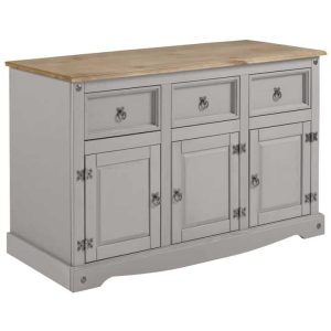 Wood Buffet Sideboard Corona Gray | Furniture Dash  |  Buffets and Sideboards Buffets & Sideboards Buffets & Sideboards