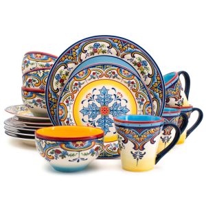 Zanzibar 16 Piece Stoneware Dinnerware Set  |  Dinnerware Sets Dinnerware Dinnerware Sets