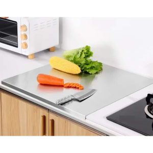 Extra Large 304 Heavy Duty Stainless Steel Chopping Board, Cutting Board for Meat Vegetable Fruit Fish Cheese, Easy To Clean  |  Cutting Boards Cutting Boards Cutting Boards