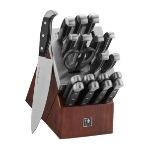 Statement 20-pc Self-Sharpening Block Set – Black  |  Cutlery Cutlery Cutlery