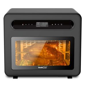 Air Fryer Toast Oven Combo , 26 QT Steam Convection Oven Countertop , 50 Cooking Presets, with 6 Slice Toast  |  Air Fryers Air Fryers Air Fryers