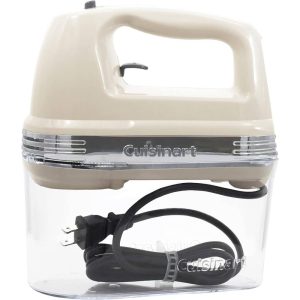 HM-90SCRM Power Advantage Plus 9-Speed Handheld Mixer with Storage Case, Cream  |  Mixers Kitchen Appliances Mixers